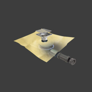 Revestech SUMI BASIC 25x25 cm podni sinfon inox